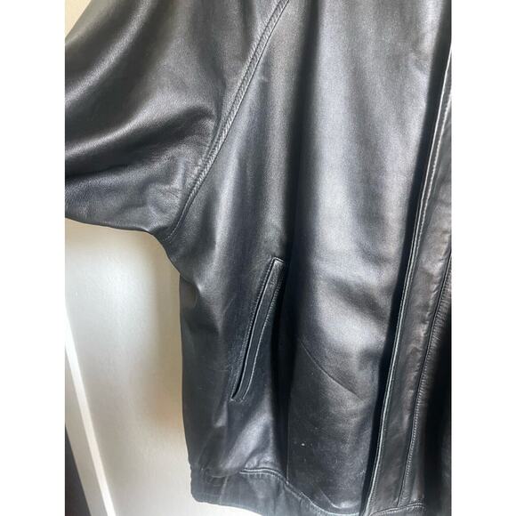 Men's CUSTOM Leather Jacket Custom Tailored XL Hong Kong - Picture 3 of 10